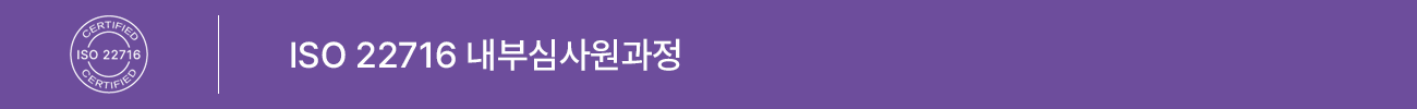 ISO 22716:2007 내부심사원 과정